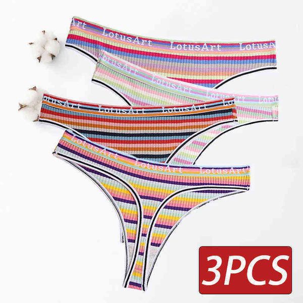 Nxy sexy underwear 3 pcs katoen g string ondegoed vrouwen sexy slipje tanga lage cauda gestreepte impressão vrouwelijke onderbroek pantys lingerie m xl ontwerp 0401