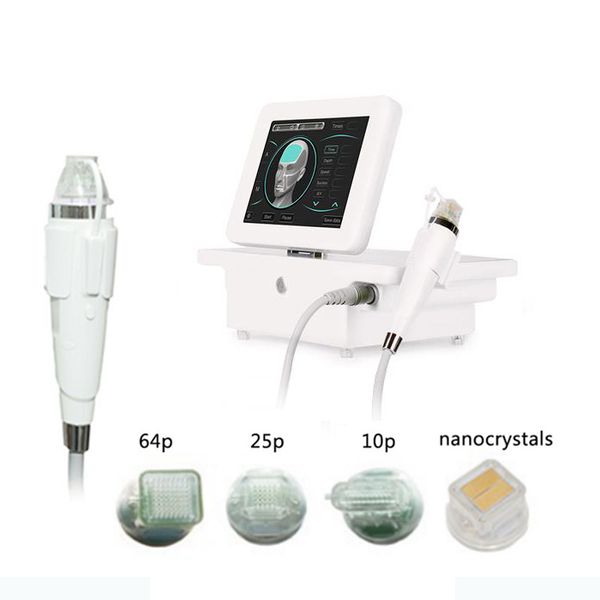 Micro ago frazionale RF microneedling dorato rimozione cicatrici da acne restringere i pori della pelle per la casa