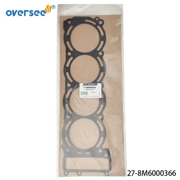 

27-8m6000366 head gasket spare parts for mercury outboard motor 4t 135hp 150hp l4 cylinder mercruiser quicksilver parts 8m6000366