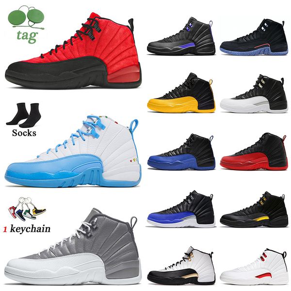 

retro sports jumpman 12 basketball shoes 12s stealth reverse flu game hyper royal mens trainers utility twist dark concord low easter black