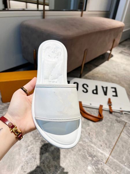 

woman rubber high heels platform slide sandal platform slipper pink green candy colors outdoor womens beach slides slippers flip flops sanda, Black