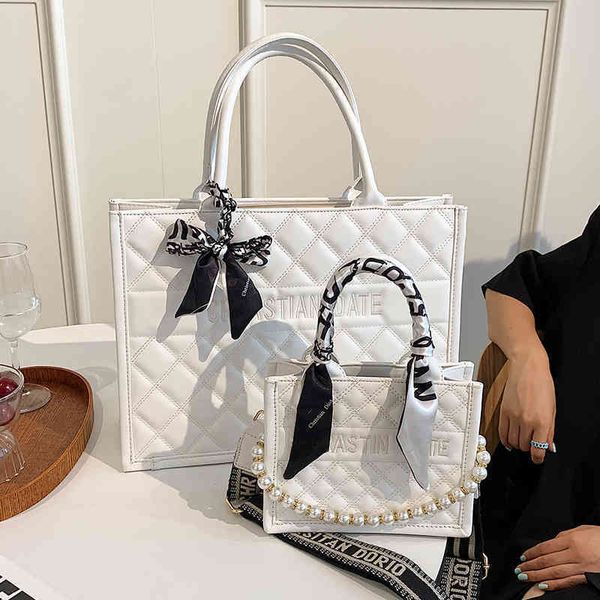 

high-grade texture simple single shoulder silk scarf commuter handbag