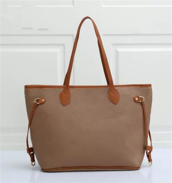 

handbag leather onthego messenger pocket crossbody bag tote embossing portable 40156 women handbags canvas mother package shopping shou esnj