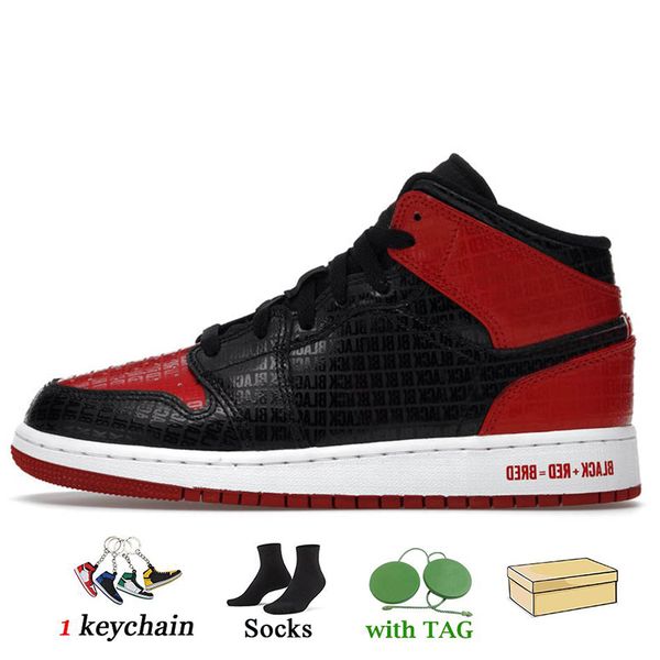 

designer jumpman 1 mid high 1s shoes split space jam phantom women washed pink black dark mocha palomino basketball sports sneakers ac3p