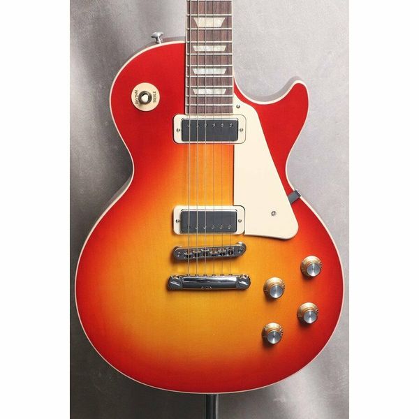 

lp deluxe 70s cherry sunburst 215510191 guitar #723843 same of the pictures