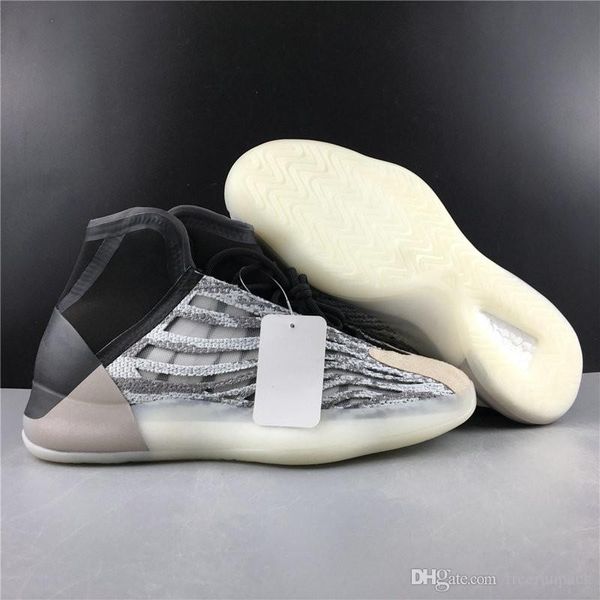 

special edition quantum man basketball designer shoes black grey white west woman fashion knit sneakers ship with box cic