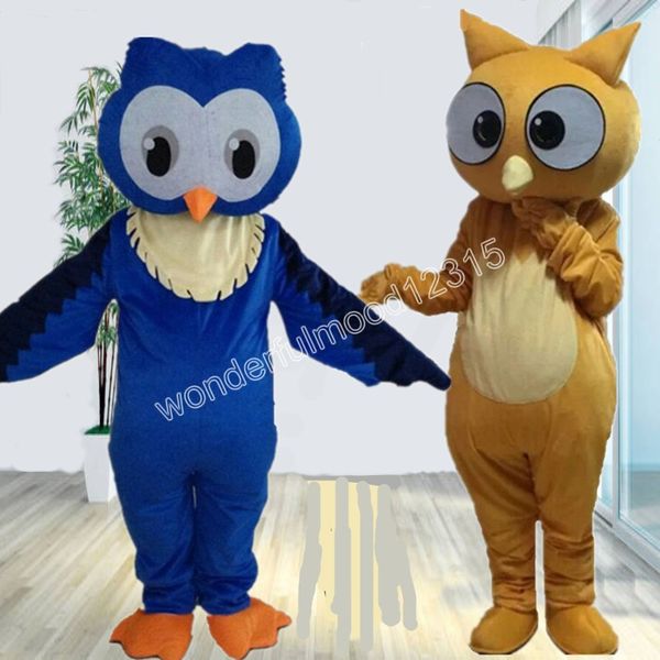 Weihnachts-Eulen-Maskottchen-Kostüme, hochwertiges Cartoon-Charakter-Outfit, Anzug, Halloween, Outdoor-Themenparty, Erwachsene, Unisex-Kleid