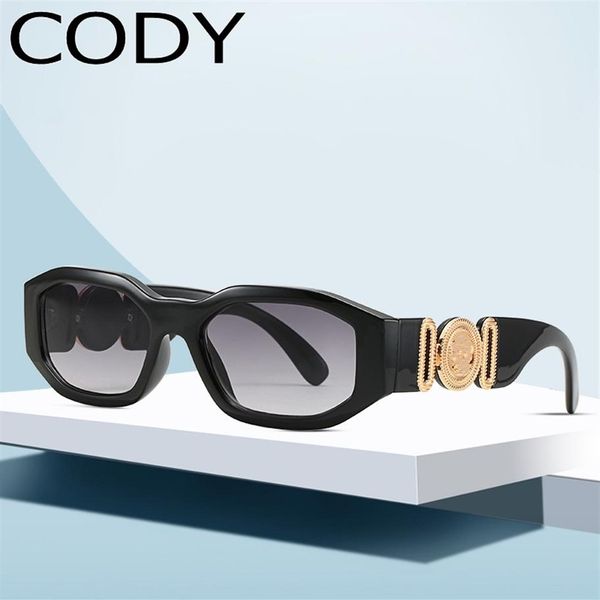 

q4361 sunglasses women design rectangle sun glasses gradient gray lens men lady vintage glasses uv400 eyeglasses285k, White;black