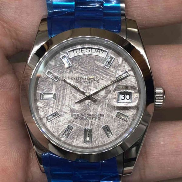 Rolesx uxury watch date gmt luxury masculino relógio mecânico de log automático de fibra branca óptica Família Tabela de pedra rz1682 Genebra es para homens Swiss Wristwatches