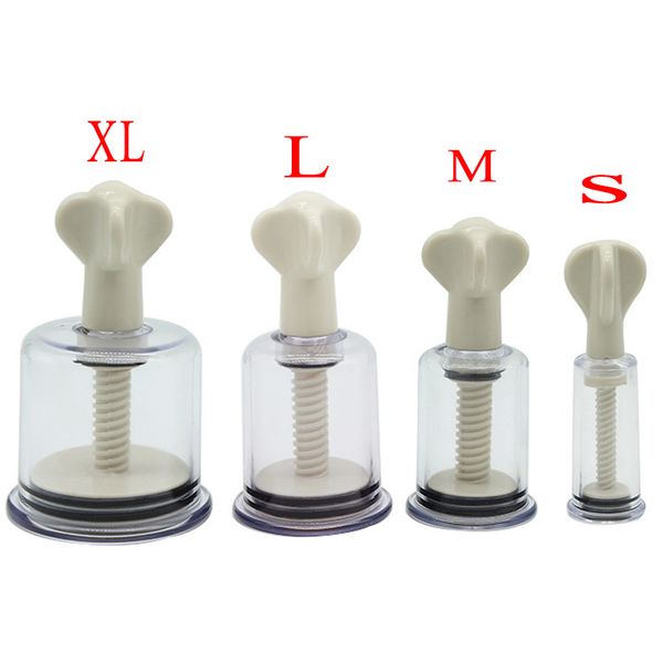 

1 pc women breast nipple sucker clitoris massager clamps pump enlarger products 4 sizes for choose