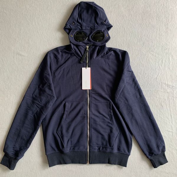 

mens designer hooded glasses cotton hoody sweatshirt autumn winter solid color sportswear zipper color couple cardigan wool men single piece, Black