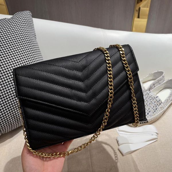 

5a+ designer women bags cowhide crossbody bag fashion 2022 chain cross body messenger shoulder real leather purses ladies high capacity hand