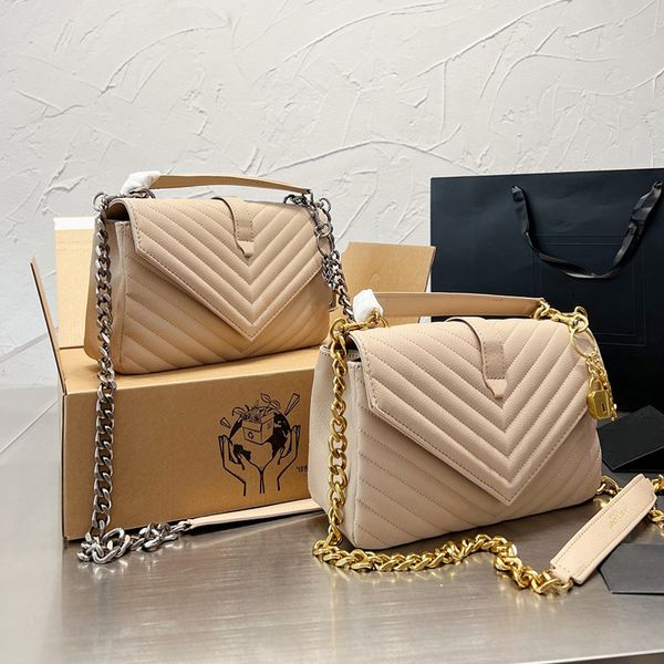 Женский кошелек, черная сумка, дизайнерская золотая цепочка, 25 см, классическая сумка через плечо с клапаном, держатель для карт, дизайнерская сумка через плечо, модная сумка