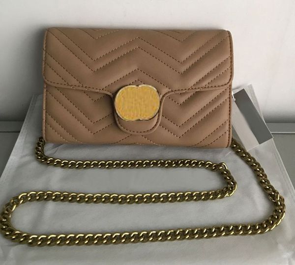 Designers de luxo bolsa feminina bolsa de mão bolsa de couro genuíno designer feminina mensageiro bolsa de ombro transversal corrente carteira carteira