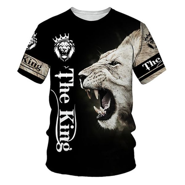 Neue 3D-Druck Tiger Mode Männer Frauen Trainingsanzüge Crewneck T Shirt Plus Größe S-6XL Harajuku0006