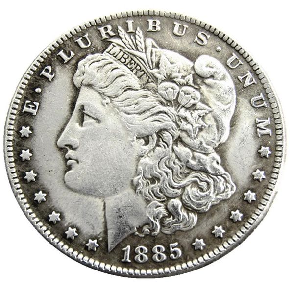 

us 1885-p-cc-o-s morgan dollar copy coin brass craft ornaments replica coin3555
