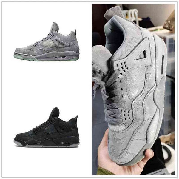 

2022 4s jumpman 4 basketball shoes designer ways grey black outdoor trainers sneakers sports