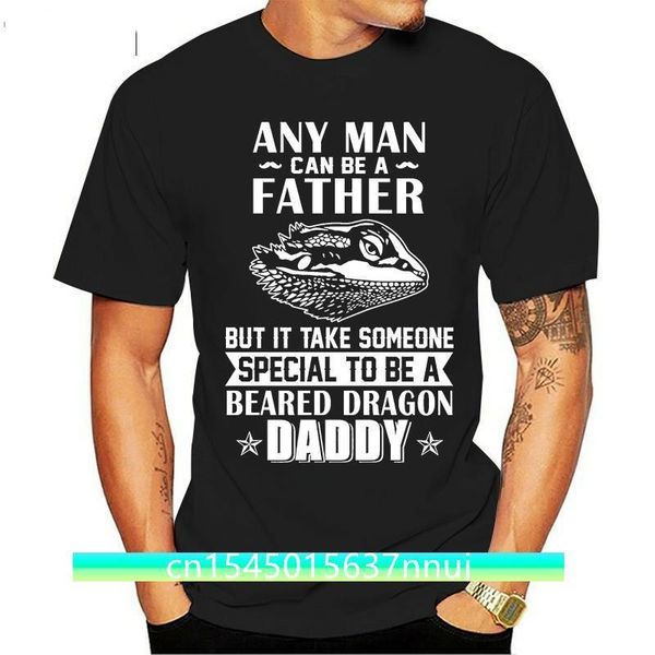

bearded dragon any man can be a father bearded dragon shirt tshirt 220702, White;black