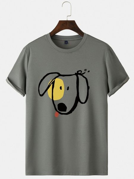 

men cartoon graphic tee f2ra#, White;black