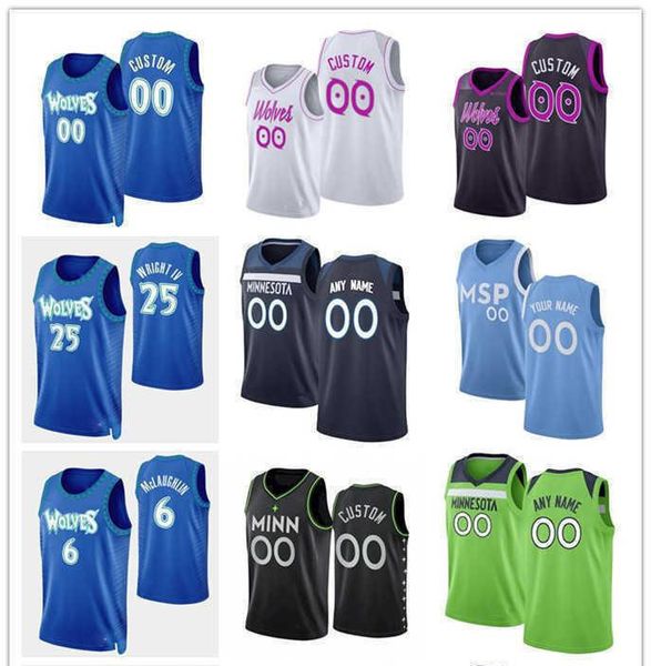 

#039;'nba''75th custom jersey minnesota''timberwolves''men women youth patrick 22 beverley 10 jake layman, Black
