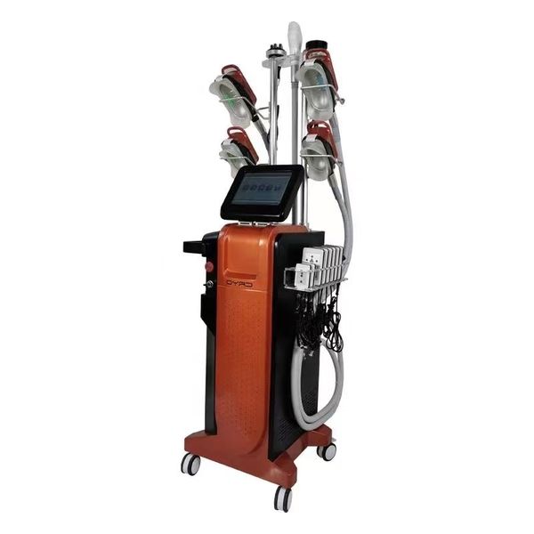 

2022 new 360 Â° cryo golden fat ing slimming machine supports four handles working together bulid body