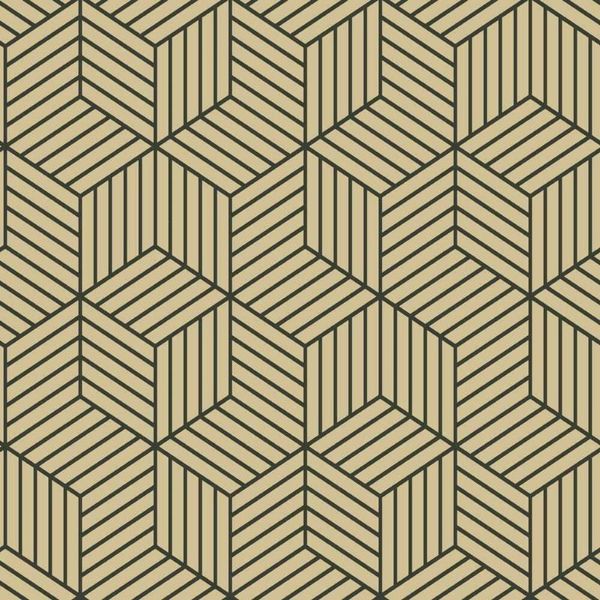 Carta Da Parati Geometria Nera E Beige Stripped Hexagon Peel Stick Carta Da Parati Strisce Autoadesiva Per La Decorazione Della Parete Della Camera Da LettoSfondi SfondiW