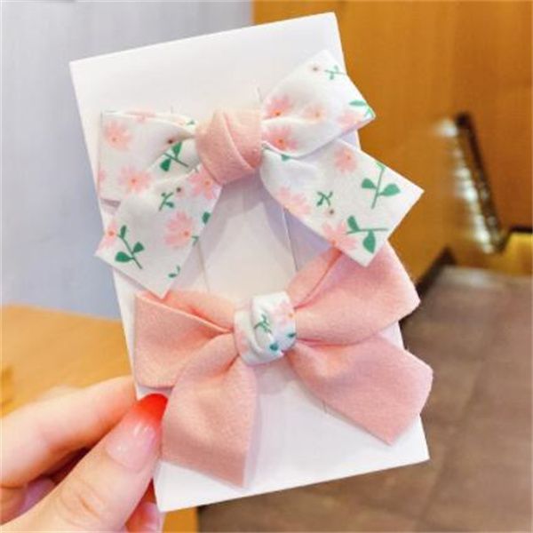 

korean big bow hairpin back hair ornament red hairpin s31, Slivery;white
