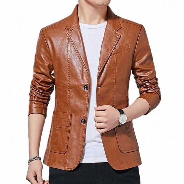 

men's suits & blazers autumn khaki men suit blazer fashion slim jacket burgundy black jackets and coats size s-4xl 40ih#, White;black