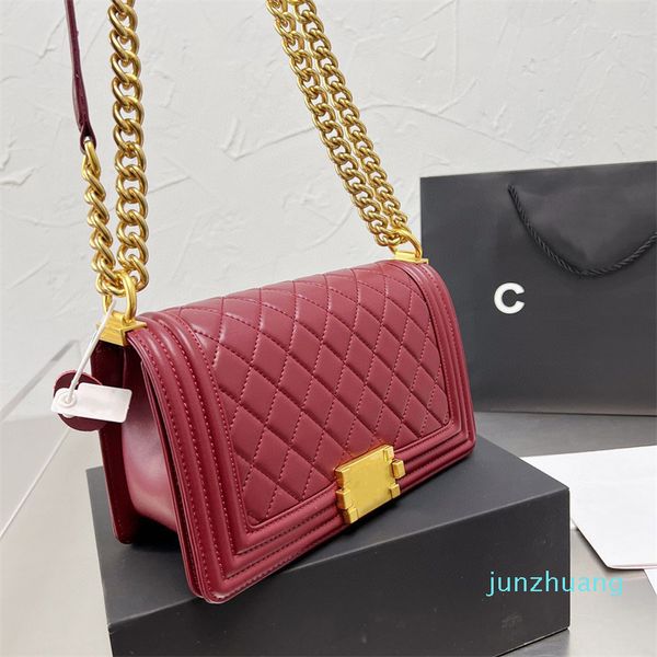 

cc bag designers bags luxurys woman shoulder bags leather handbags temperament versatile glistening messenger bag letter shopping wallet squ