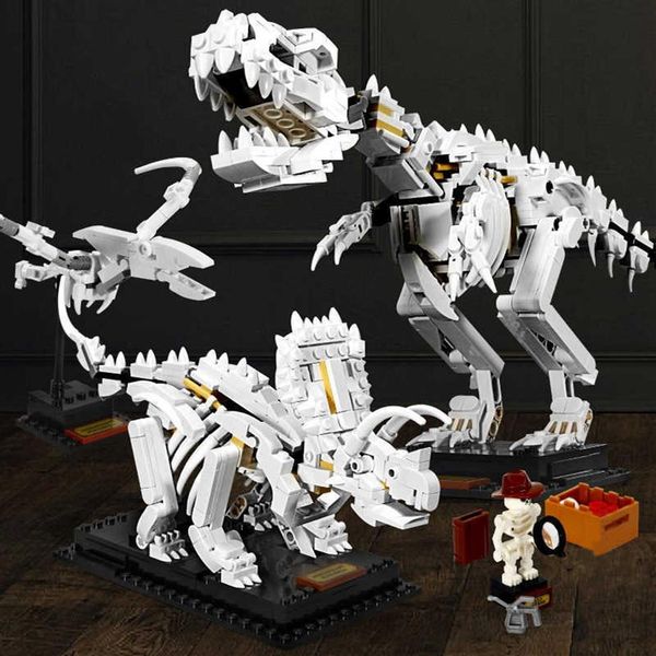 

jurassic world park dinosaur fossils building blocks sets bricks compatible209d