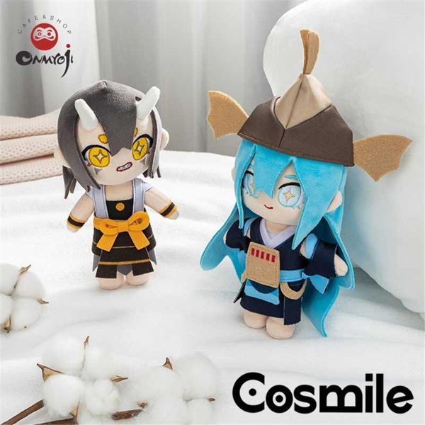 Portachiavi Cosmile Onmyoji Official Dog Fish 20cm Peluche Vestiti per bambole Abiti Toy Cosplay CKeychains Fier22