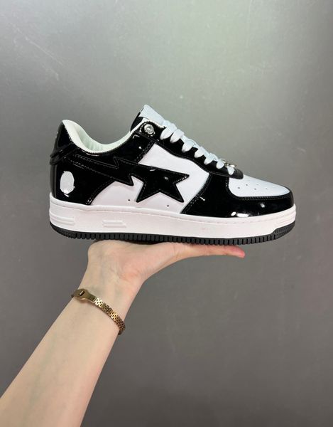 

2022 bapesta running shoes men women black white blue green sports sneaker
