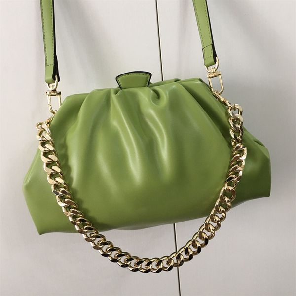 

new cloud shoulder bag chain handbag bag design for women leather high-capacity bags