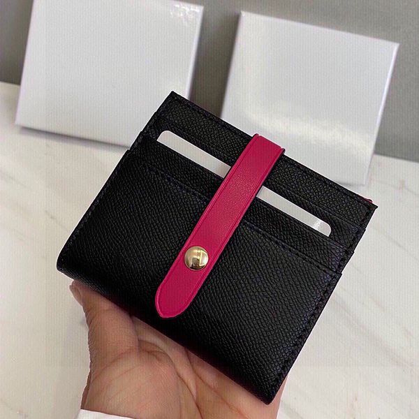 

women wallet purse designer bag ladies wallets coin purses card holder ladies short clip fashion cardholder holders, Red;black