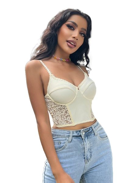 

lace panel underwire bra 097k#, Black;red