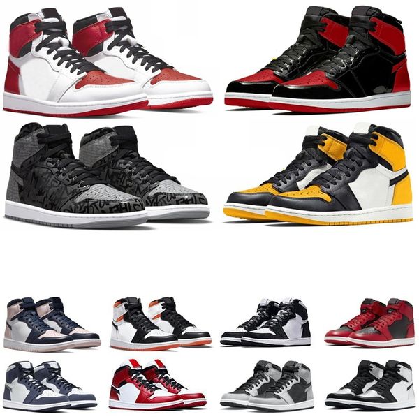 

og 1 1s basketball shoes jumpman fragment military blue white black high dark marina dark mocha chicago mens women outdoor trainers sneakers