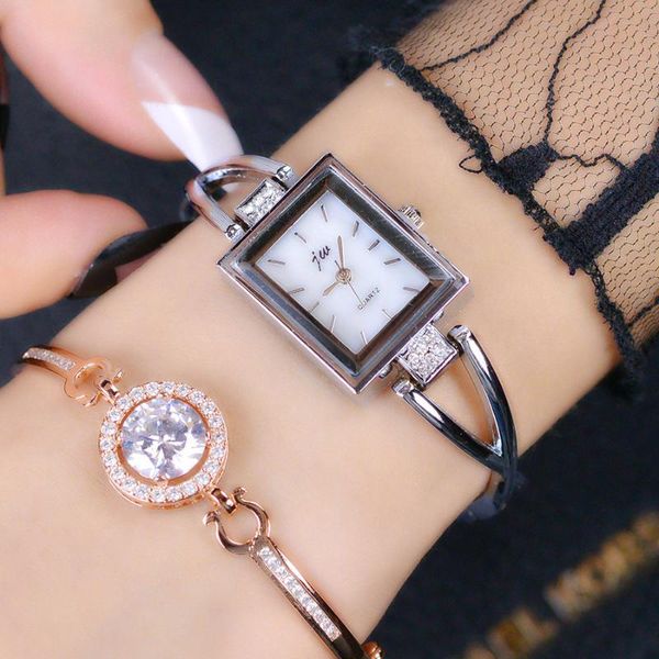 Armbanduhren 2022 JW Marke Frauen Armband Uhren Luxus Gold Edelstahl Damen Mode Lässig Quarzuhr Weibliche Uhr