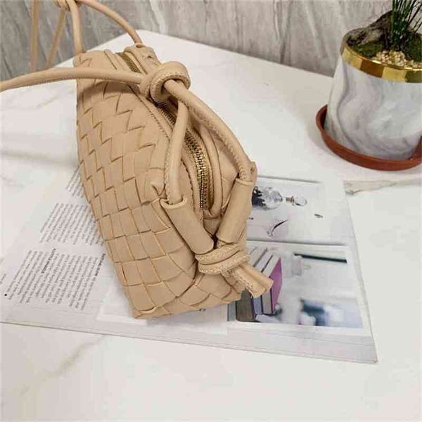 

original edition brand handbags venetas's designer bag bottegass woven bags small texture pillow 2022 lingge large capacity knotted sin