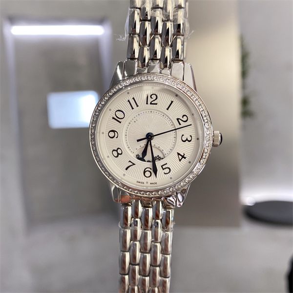 

montre de luxe womens watches 34*11mm automatic machine movement 316l steel case diamond watch wristwatches, Slivery;brown