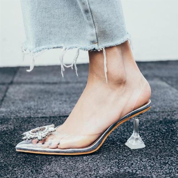 

amina muaddi perfect official quality amina shoes begum crystal-embellished pvc slingback pumps muaddi restocks begum jon282l, Black