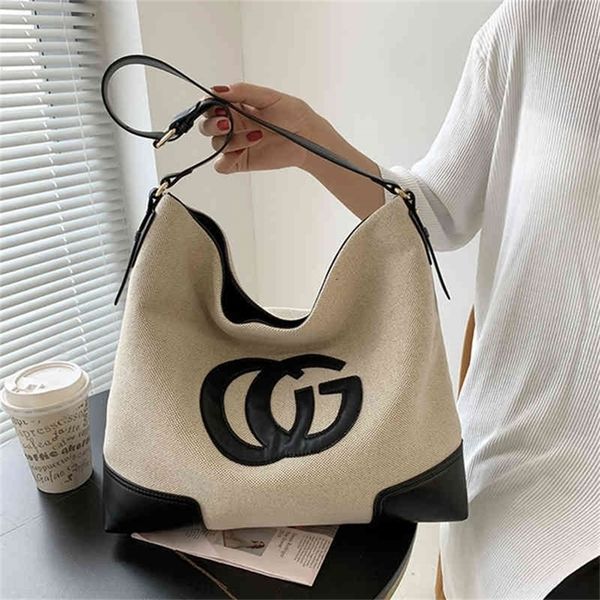 

factory special 55% off large capacity summer autumn and winter fashion canvas single shoulder bag commuter portable tote bag