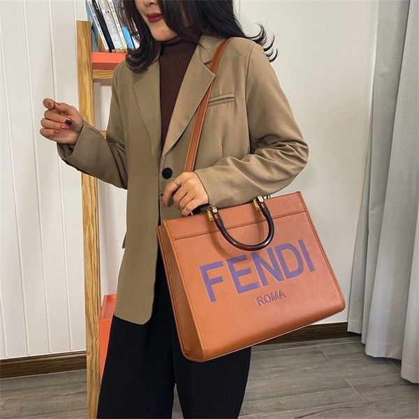 

purses us large capacity handbag autumn winter women's fashion shoulder simple and versatile tote bag