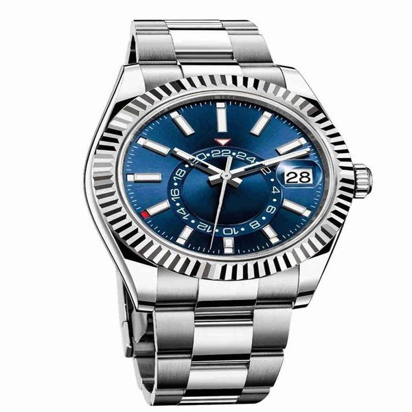 

men's watch 40mm new automatic mechanical stainless steel sport waterproof luminous sapphire193n, Slivery;brown