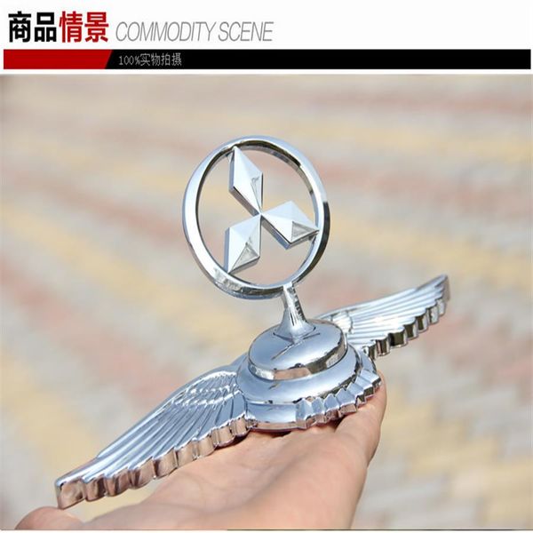

mitsubishi car chromed emblem badge271l