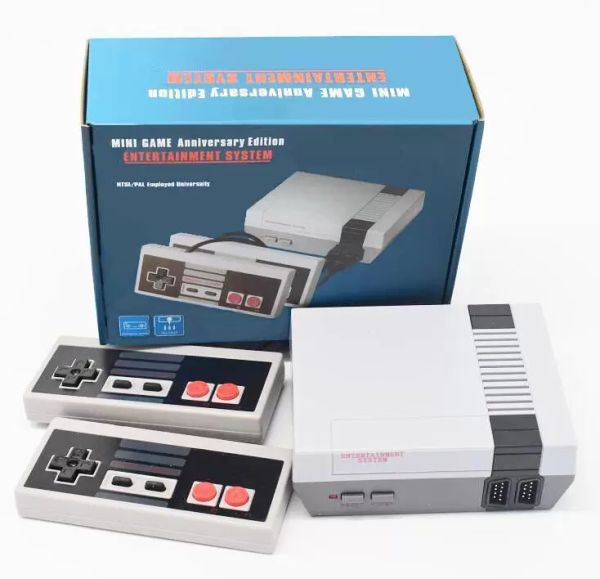 2022 Novo 620 500 500 anfitrião nostálgico Consoles de jogadores de jogo Vídeo Portão de mão para os jogos NES Mini TV pode armazenar com caixas de varejo DHL