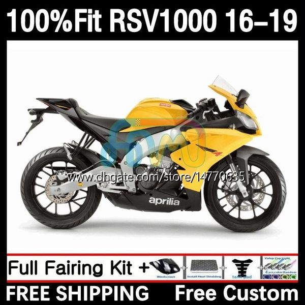 Moldões de injeção para abril RSV4 RSV 1000 RSV-1000 RSV1000 R RR 16 17 18 19 BODYWORK 5DH.3 RSV1000RR 2016 2017 2018 2019 RSV1000R 16-19 OEM Body Body Light Yellow