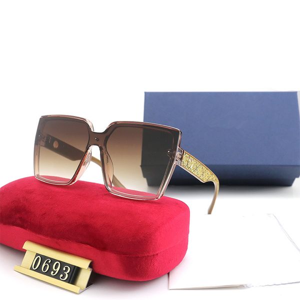 

2022 luxury brand designer fashion oversized big frame sunglasses beach outdoor sports driving for men and women square blue gradient lenses, White;black