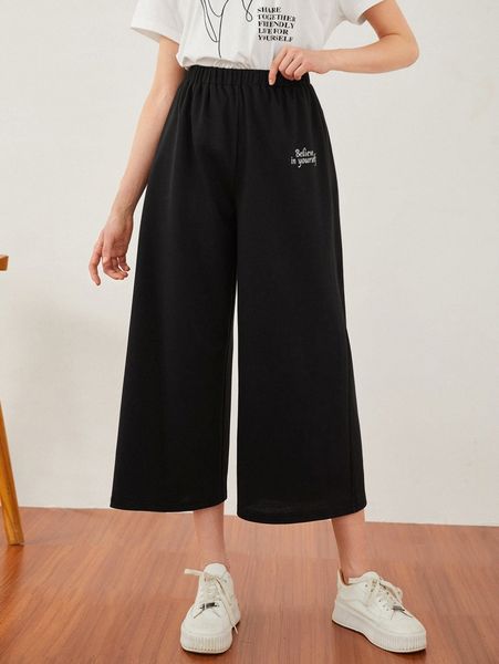 

slogan graphic sweatpants z9di#, Black;white