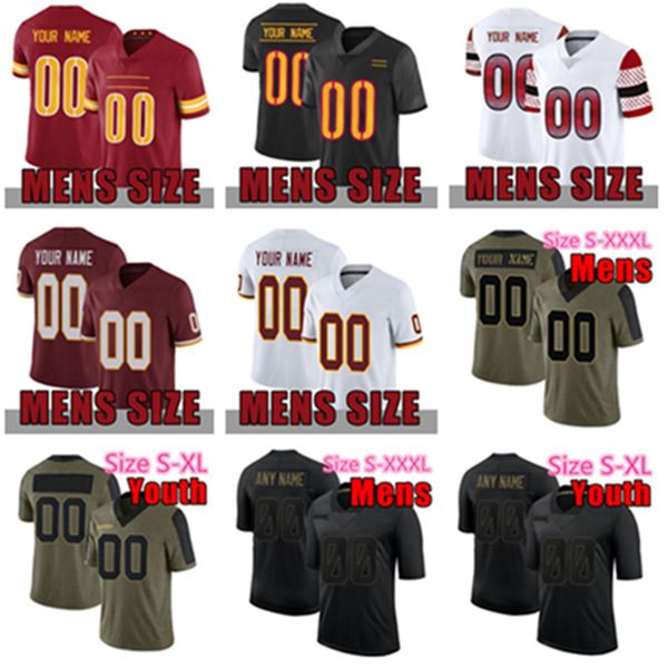 

ncaa 11 carson wentz commanders american football jersey 99 chase young 93 jonathan allen terry mclaurin sean taylor antonio gibson washingt, Black