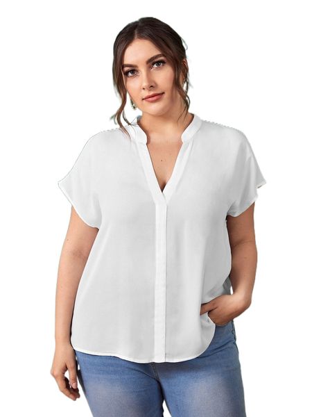 

plus notched neck 70co#, Black